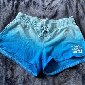 Blue Ombré Justice Shorts